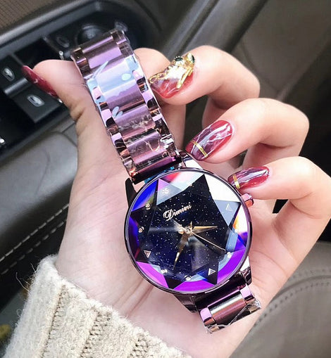 Luxury Brand lady Crystal Watch